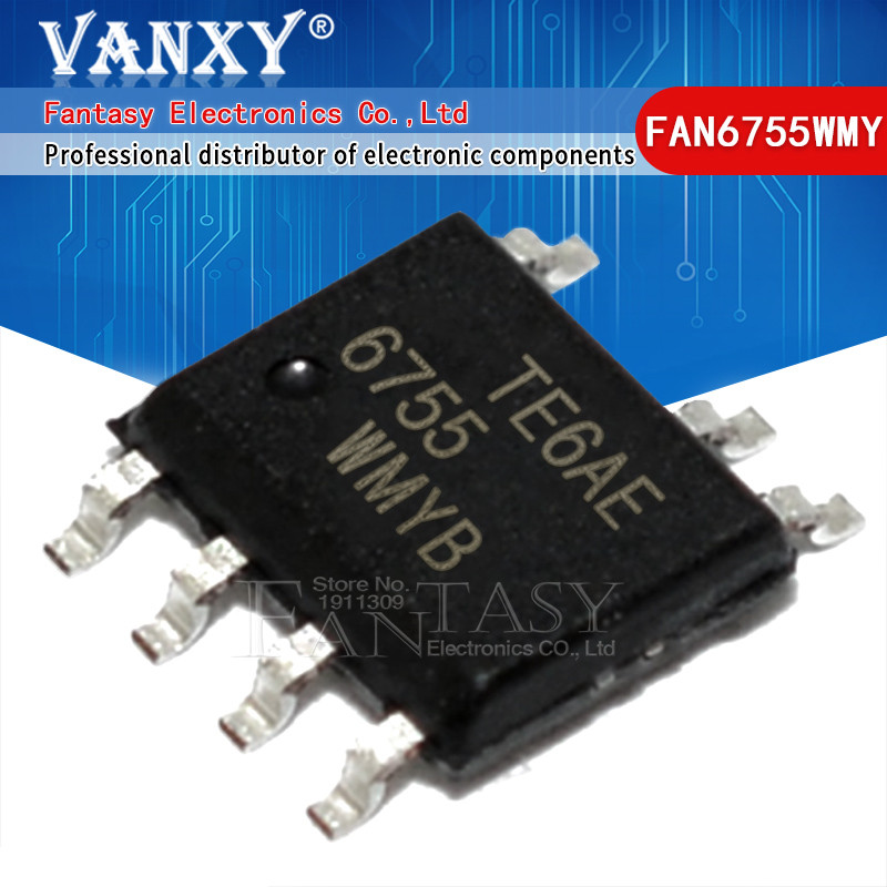 5pcs FAN6755WMY SOP 7 FAN6755WMYB FAN6755 SOP7 6755 SOP FAN6755WM FAN6755U SMD FAN6755U