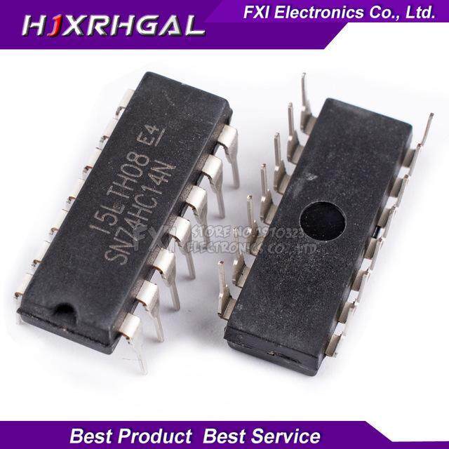 10PCS SN74HC14N SN74HC14 DIP14 DIP 74HC14N 74HC14 ใหม่เดิม