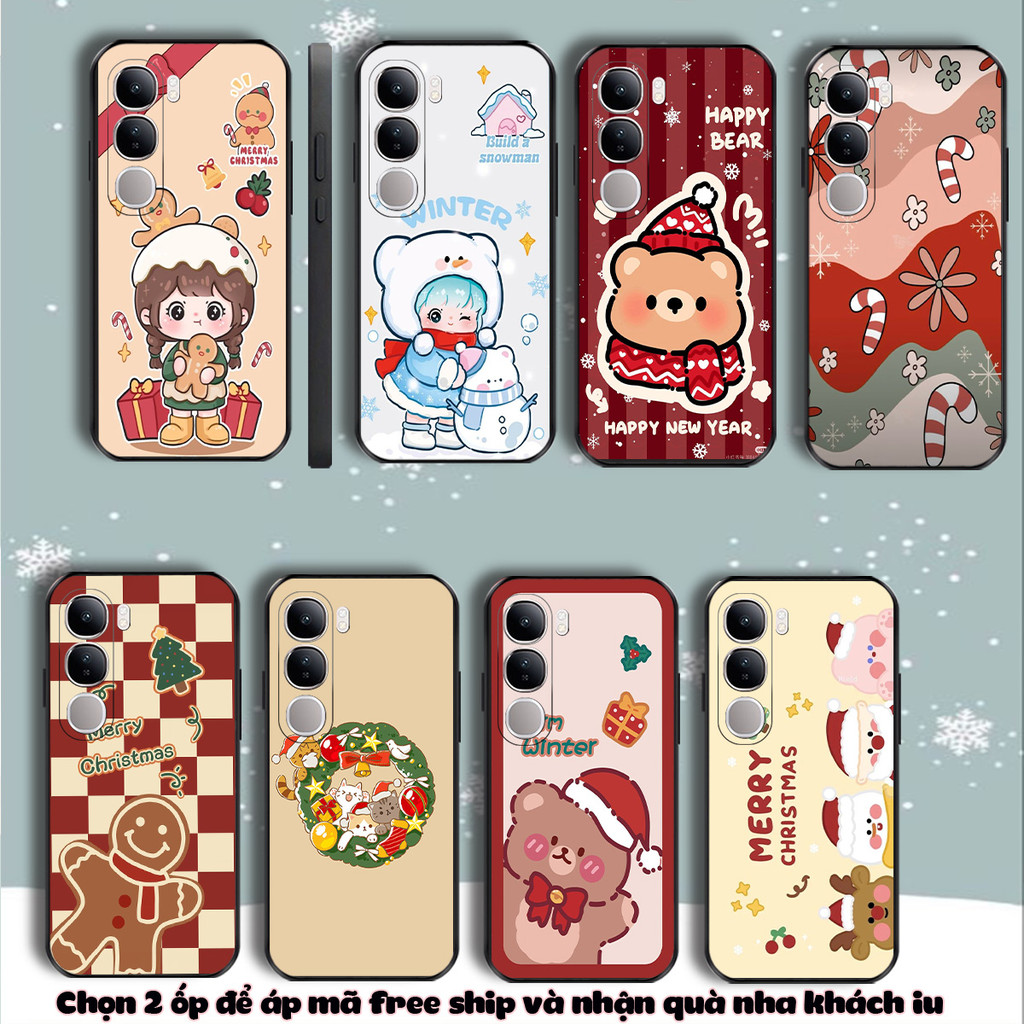 Vivo V40, V40 Pro, V40 Lite christmas Soft Case