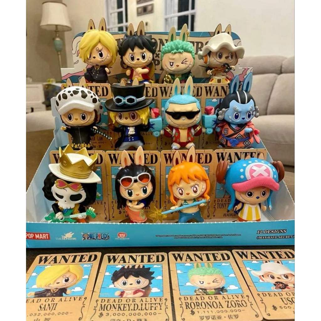 【Direct from Japan】POP MART❤️Lovebu THE MONSTERS xONEPIECE วันพีซ【Japan Exclusive】