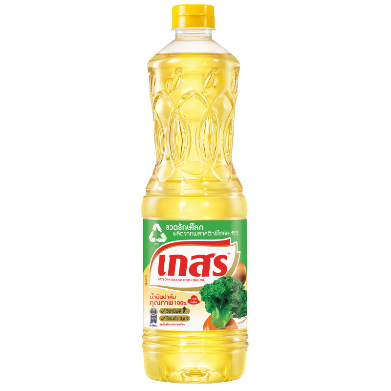 เกสรน้ำมันปาล์ม 1ลิตร Gaysorn Palm Oil 1ltr. [หมายเลขบาร์โค้ด 8851494007523]