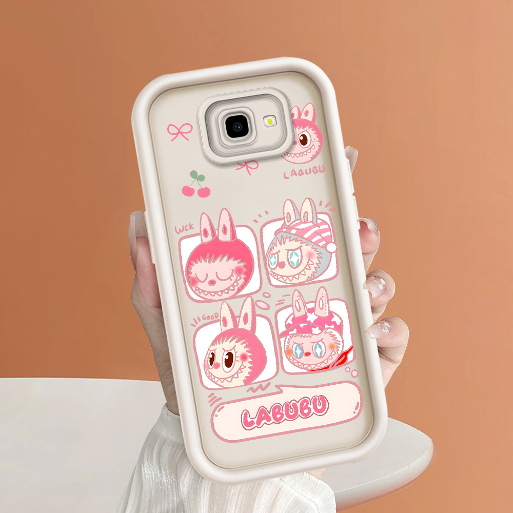 HP เข้ากันได้กับ Samsung Galaxy J4 Plus Prime 2018 เคสปกป้องโทรศัพท์ TY DLJ C8-3420 Labubu