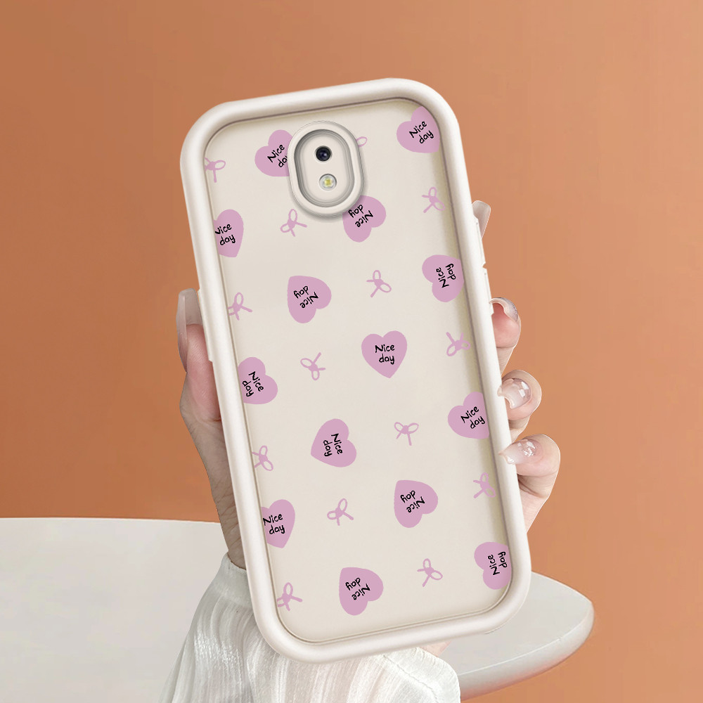 HP เข้ากันได้กับ Samsung Galaxy J7 Pro J730 2017 เคสปกป้องโทรศัพท์ TY DLJ C8-3421 ดอกไม้