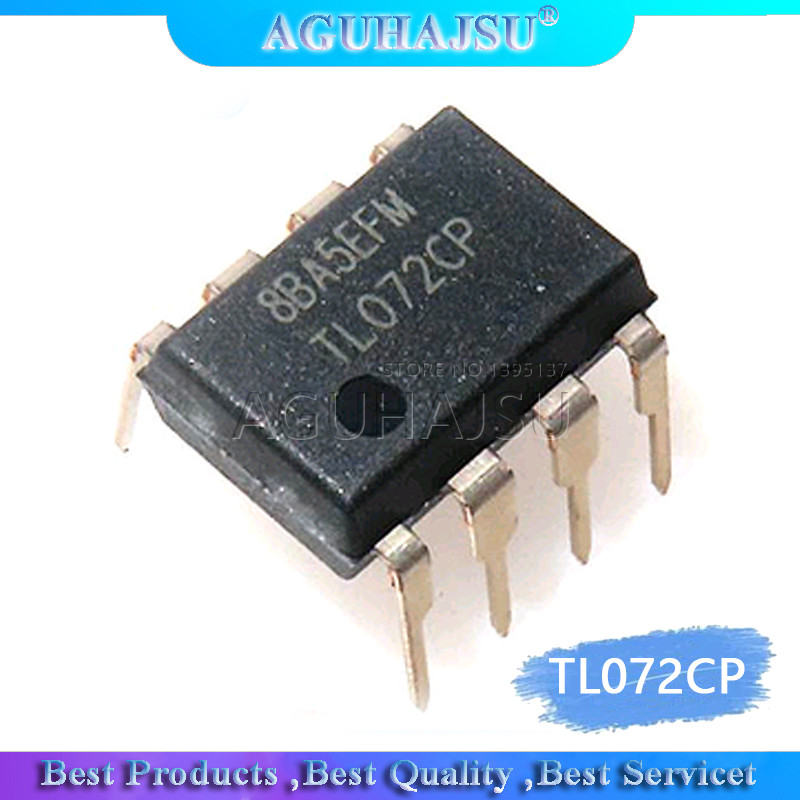 10PCS TL072CP DIP8 TL072 DIP ใหม่และต้นฉบับ IC จัดส่งฟรี