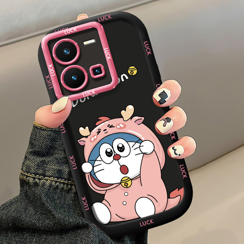 เคสสำหรับ VIVO Y35 4G เคสโทรศัพท์แมวซิลิโคนกันกระแทก