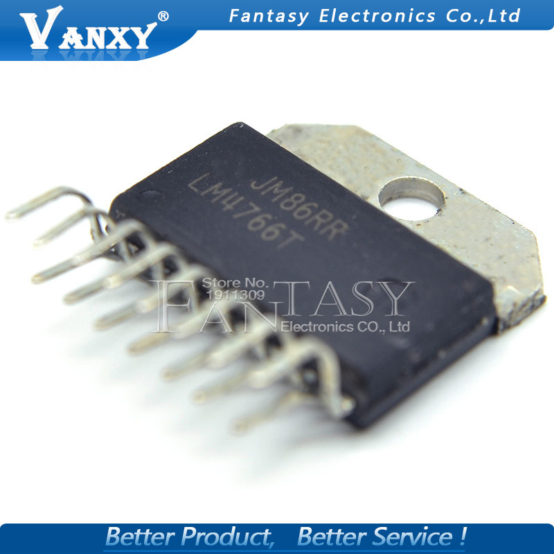 2PCS LM4766T ZIP15 LM4766 ZIP 40W เครื่องขยายเสียงพร้อม Mute ใหม่และต้นฉบับ