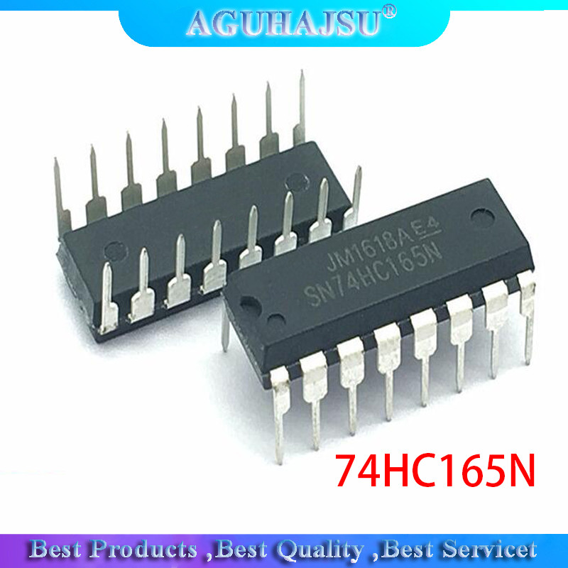 10pcs 74HC165 74HC165N SN74HC165N DIP16 Counter Shift Register ใหม่เดิม