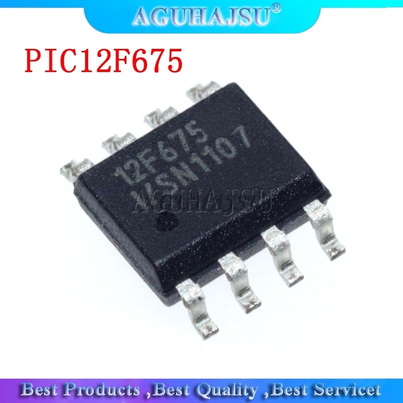 HT-5pcs PIC12F675 I/SN = 12F629 PIC12F675 SOP 8 SOP 12F675 I/S ใหม่เดิม