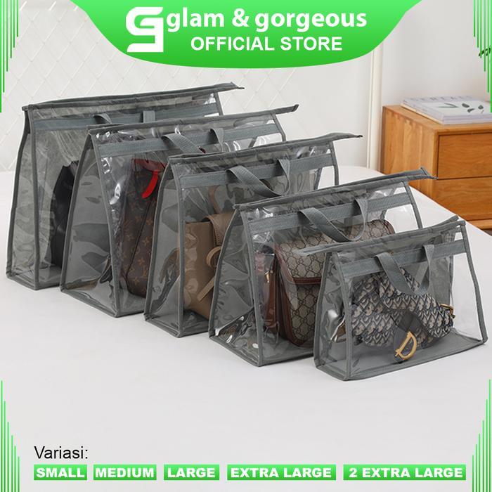 NEWs โปร่งใสผ้ากันฝุ่นแขวนกระเป๋า HBO002~3