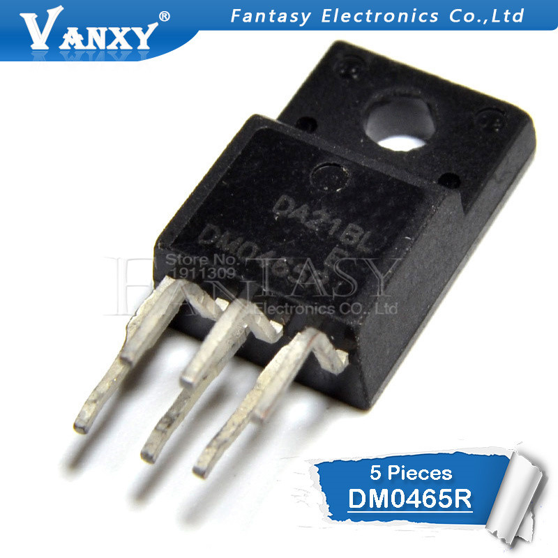 5 ชิ้น DM0465R TO220F 6 DM0465 ถึง 220F ใหม่เดิม