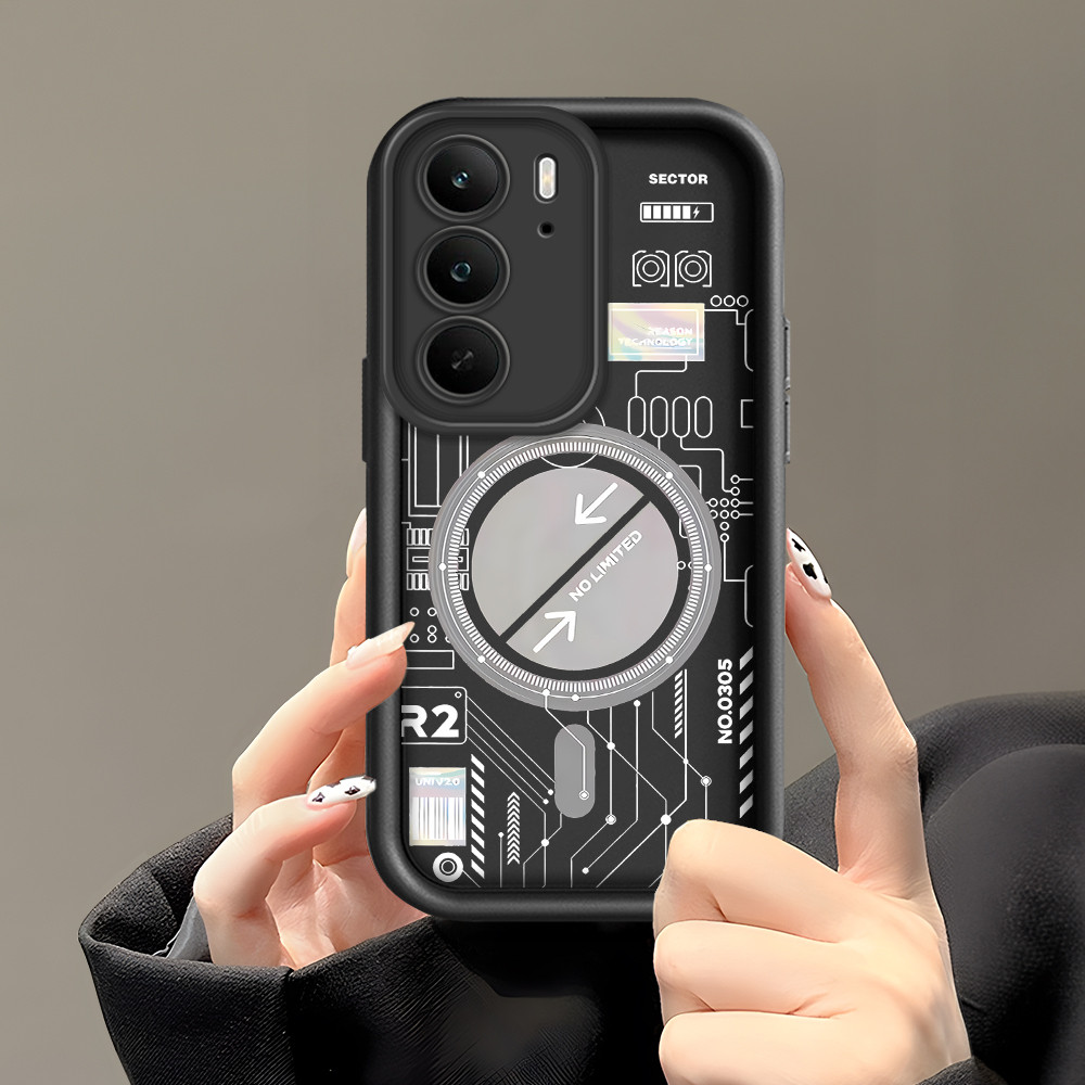 ปลอก Hp สําหรับ Realme C75 เคส Kesing ปกป้องโทรศัพท์ TY DLJ C8-5183 ดอกไม้