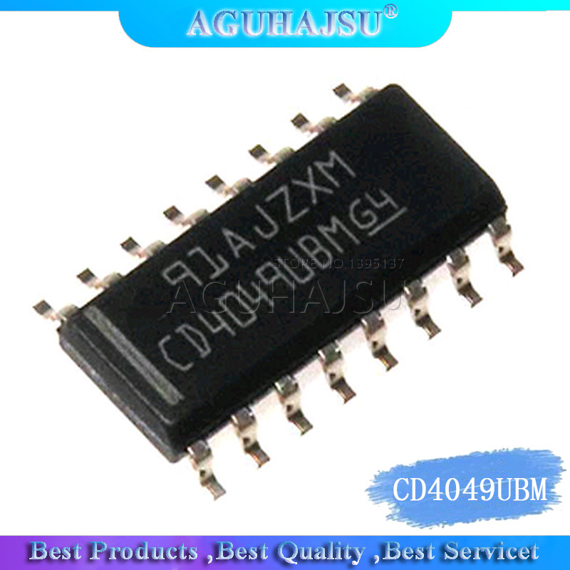 20 ชิ้น/ล็อต CD4049UBM CD4049BM CD4049 SOP 16