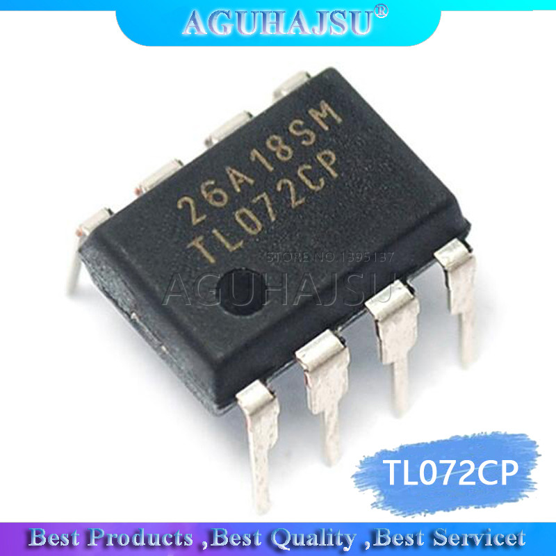 10PCS TL072CP DIP8 TL072 DIP TL072CN DIP 8 IC ใหม่และต้นฉบับ