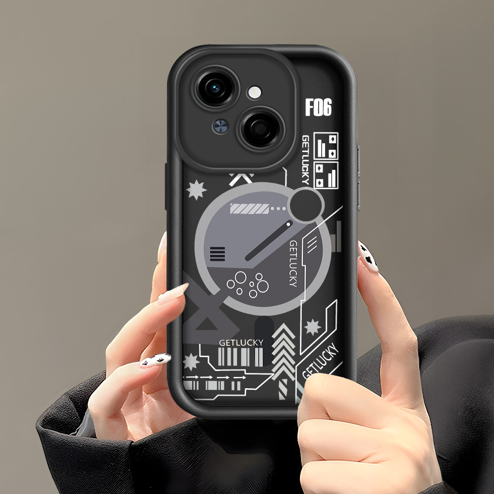 ปลอก Hp สําหรับ Tecno Spark Go 1 Pop 9 2025 4G กรณี Kesing ป้องกันโทรศัพท์ TY DLJ C8-5127 ดอกไม้