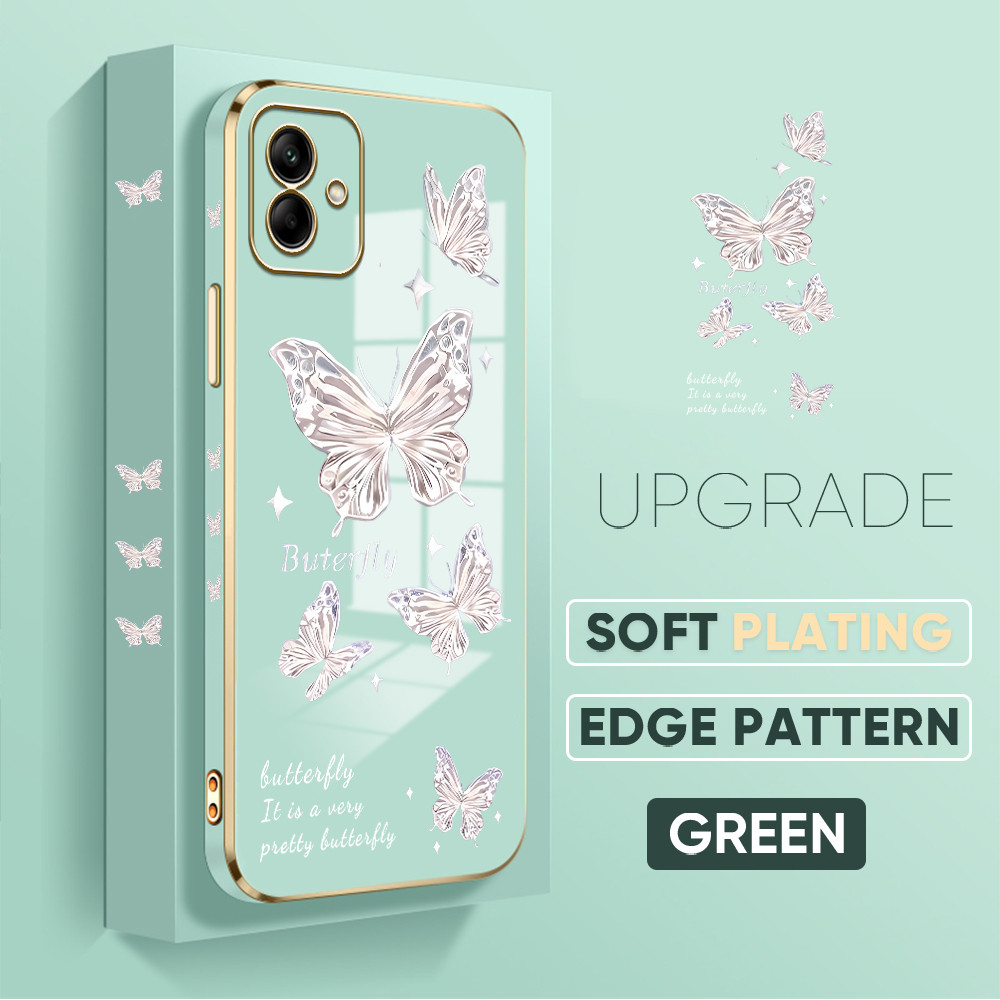 ปลอก Hp สําหรับใช้งานร่วมกับ Samsung Galaxy A04 เคส Kesing ปกป้องโทรศัพท์ A6-2179 DD