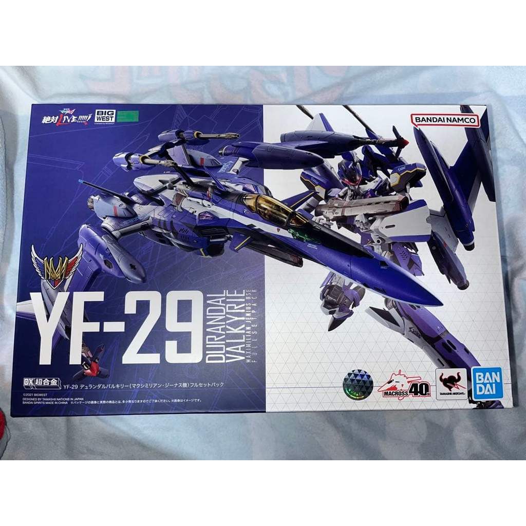 【Direct from Japan】YF-29 Durandal Valkyrie (Maximillian's) ชุดเต็มแพ็ค ยังไม่ได้เปิด【Japan Exclusive