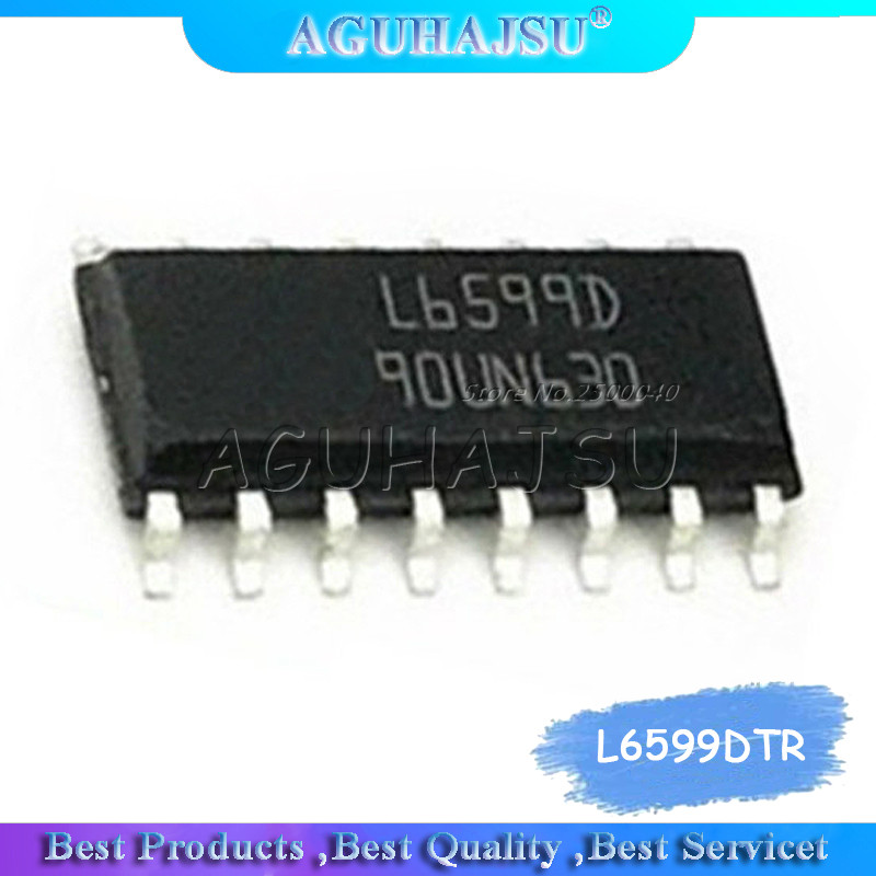 HT-5pcs L6599DTR SOP16 L6599D SOP L6599 SMD SOP 16 ใหม่และต้นฉบับ