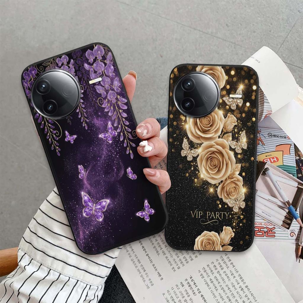 เคส Poco F7 / F7 Pro / F7 Ultra หรูหรา แวววาว พิมพ์ลายความงาม