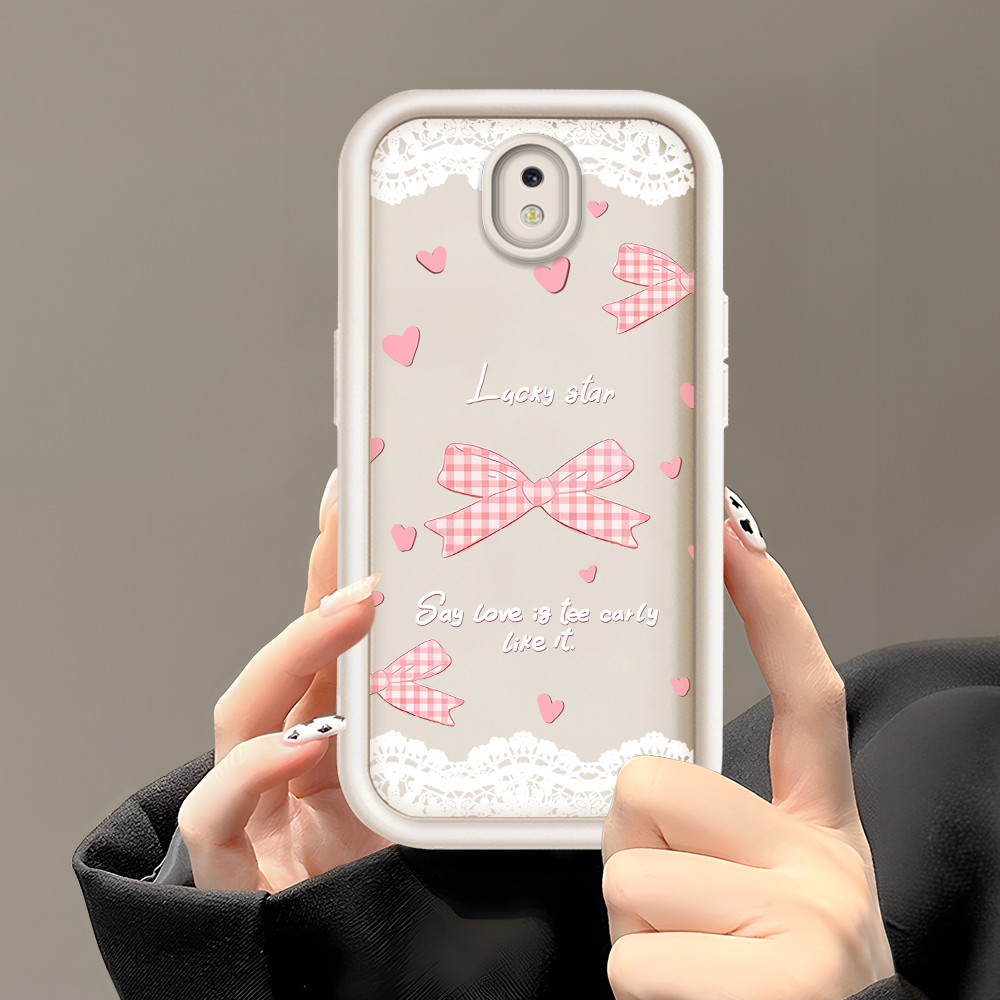 HP เข้ากันได้กับ Samsung Galaxy J7 Pro J730 2017 เคสปกป้องโทรศัพท์ TY DLJ C8-5040 ดอกไม้