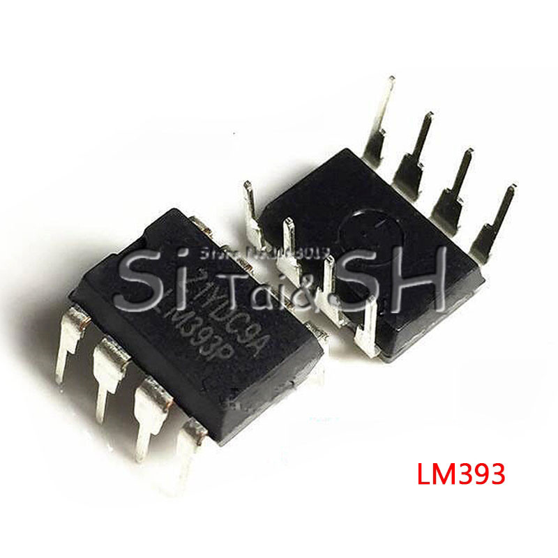 HT-10PCS LM393P LM393 DIP8 DIP LM393N 393 ใหม่เดิม