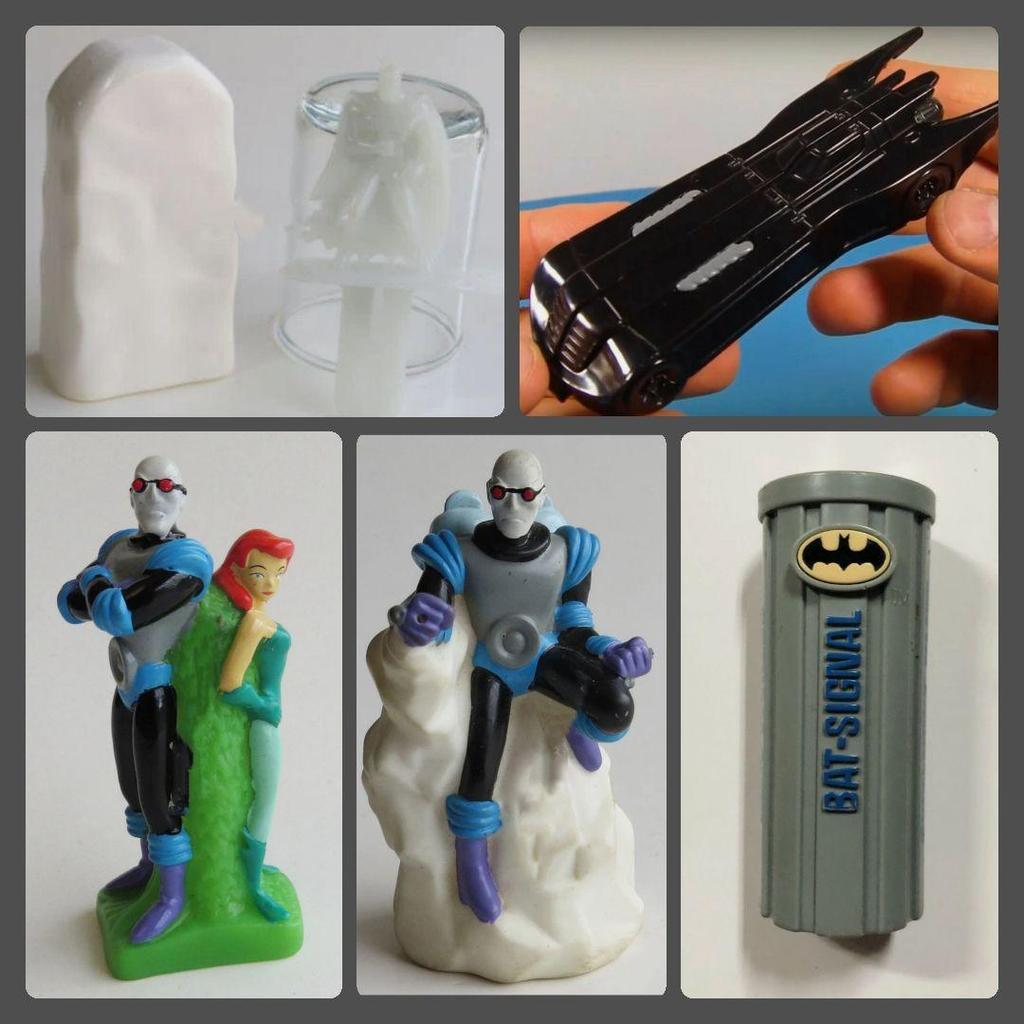 【Direct from Japan】Batman & Robin Taco Bell Meal Toys 1997 ฟิกเกอร์ ไวนิลอ่อน ฯลฯ【Japan Exclusive】