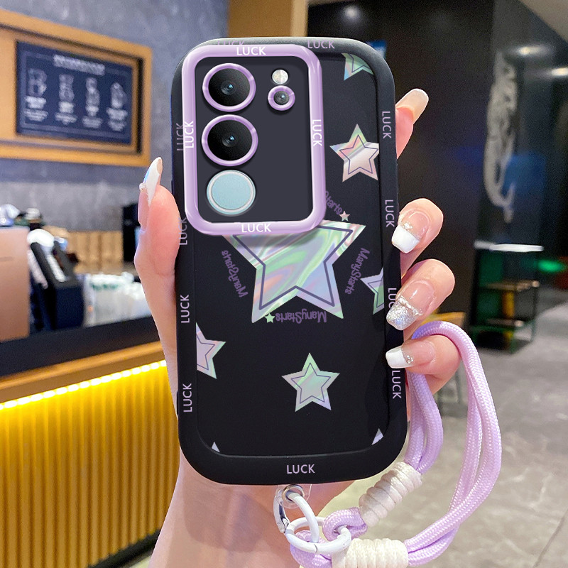 VIVO V29 5G V29E 5G V29 Pro 5G Case Little Star พร้อมเชือกเส้นเล็ก