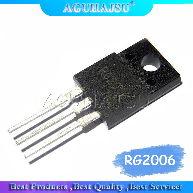 HT-10pcs RG2006 TO 220F RG2006LN TO220 600V 20A ใหม่เดิม