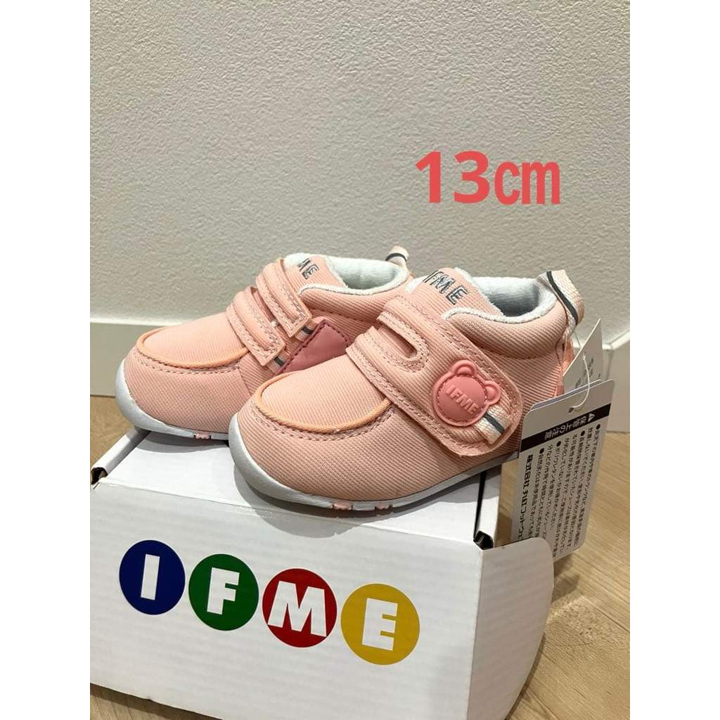 【Direct from Japan】ใหม่เอี่ยม ไม่เคยใช้งาน [รองเท้า Ifme First Shoes, 13 ซม., สีชมพู, ลูกหมี]【Japan 