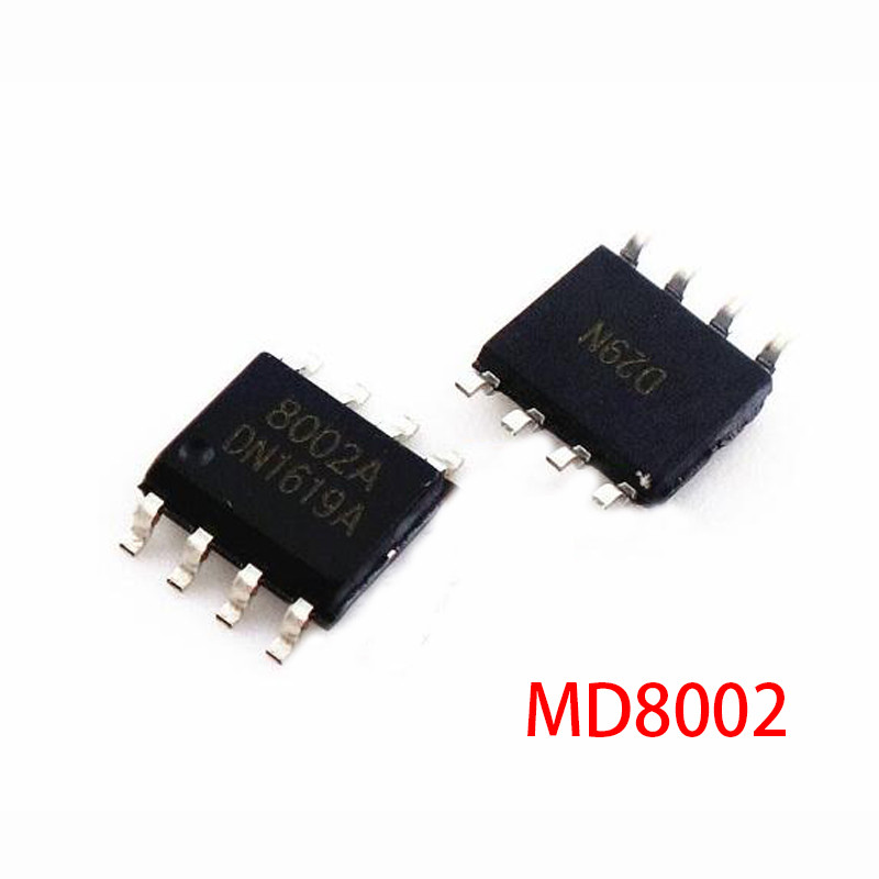 10PCS MD8002A SOP8 MD8002 SOP 8002A SMD SOP 8 8002 CKE8002B NS8002 IC ใหม่และต้นฉบับ