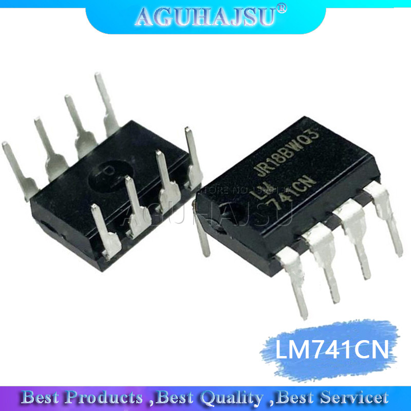 10PCS LM741CN DIP8 LM741 DIP DIP 8 741CN DIP 8 Operational Amplifier LM741C