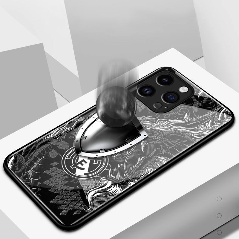 เคสสำหรับ OPPO Reno 2F Reno 2Z Reno 2 Reno เคสป้องกันโทรศัพท์ตกกระจกลายมังกรแบบมีลักษณะเฉพาะตัว - รูปที่ 2