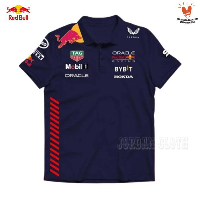 เสื้อโปโลทีมแข่ง Redbull Formula One F1