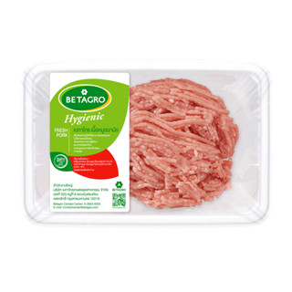 เบทาโกร หมูบด 300 กรัม (แช่แข็ง) Betagro Sliced Pork Belly S…