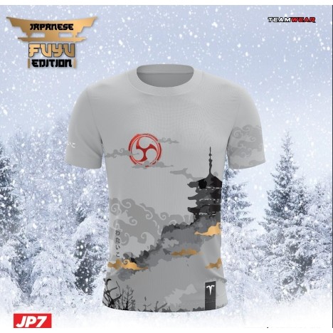 เจอร์ซีย์เสื้อยืด Fuyu ของญี่ปุ่น