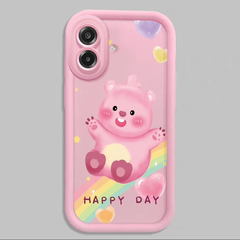 เคสสำหรับ Samsung A07 M07 F07 F70E 5G M17E 5G เคสโทรศัพท์บีเวอร์น่ารักซิลิโคนซอฟต์เชลล์ครบวงจรกันกระแทก