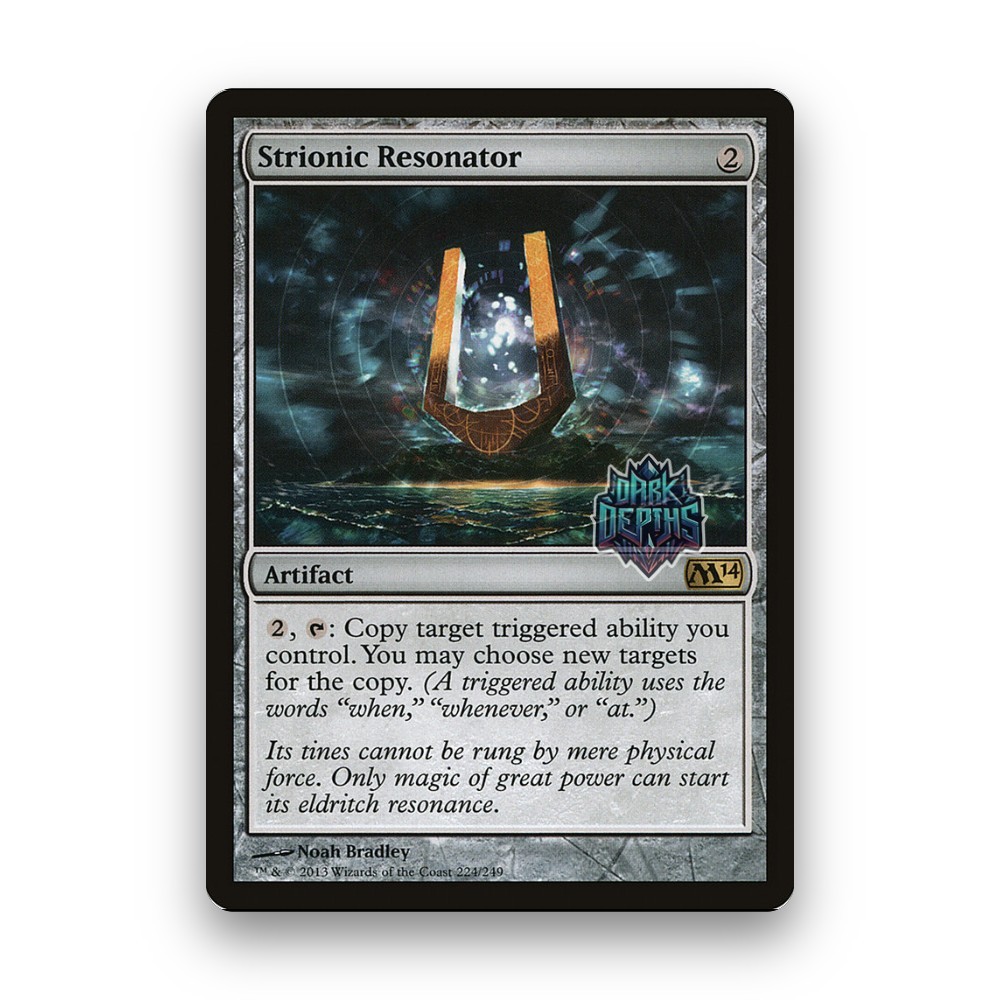 [MTG] Strionic Resonator (#224) [M14] [ARTIFACT] [RARE] | Magic the Gathering
