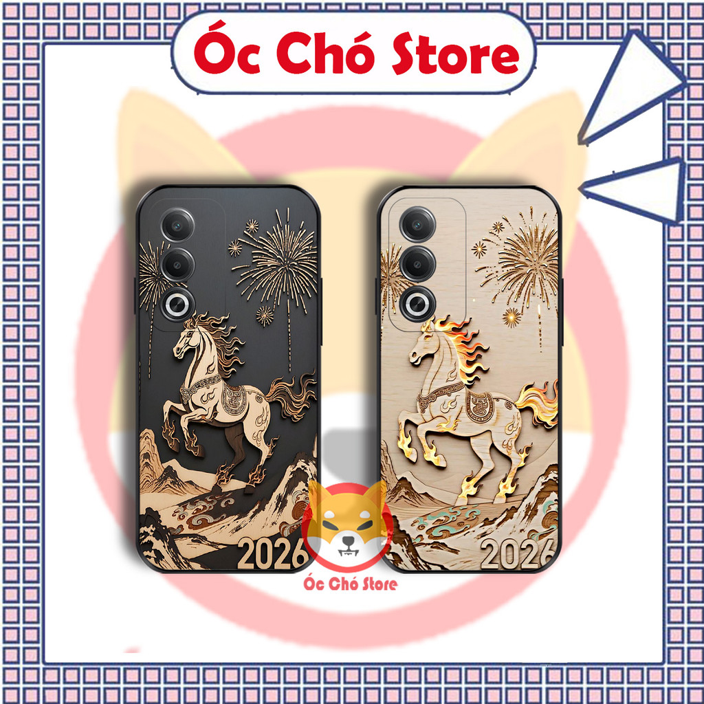 Oppo A80, A3 Pro, A3x 5G CHINA เคสยืดหยุ่นที่มีการออกแบบที่ไม่ซ้ําใครและประสบความสําเร็จ Binhเงิน 20
