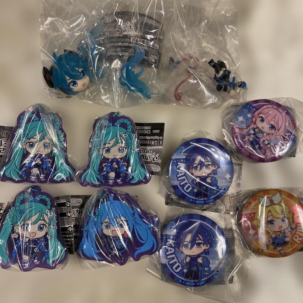 【Direct from Japan】[Gachapon] ชุดเซ็ท Hatsune Miku Assortment ~Magical Mirai 2025~ 7 แบบ 9 ชิ้น【Japa