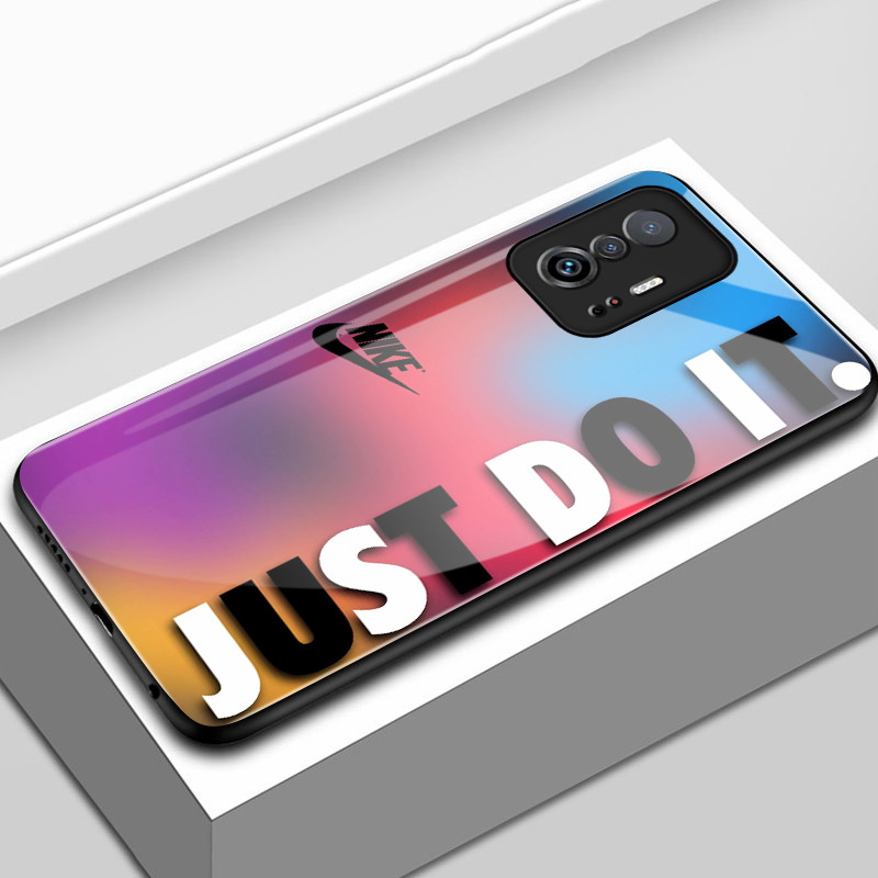 เคสสำหรับ Xiaomi 11T 11T Pro 10 Ultra 5G เคสโทรศัพท์แบรนด์อินเทรนด์เปลือกแก้วกันกระแทก