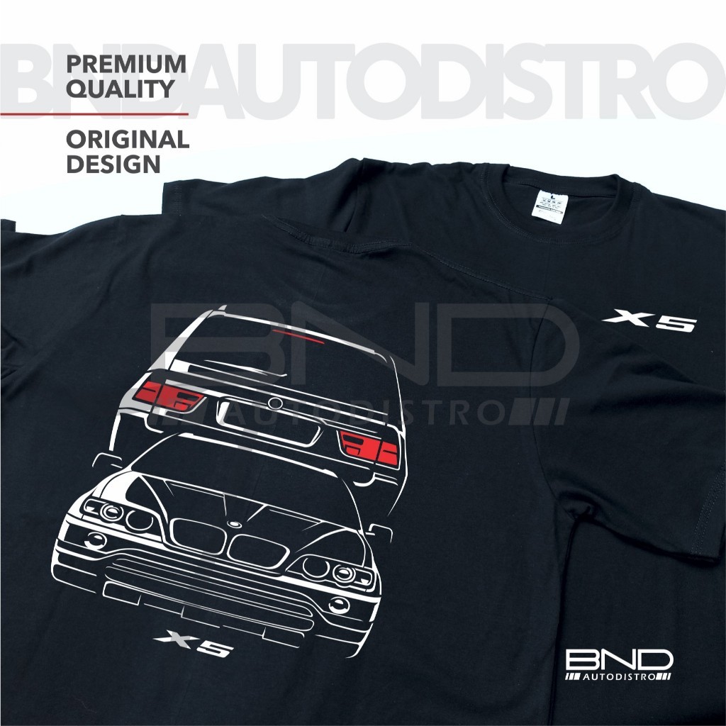 Bmw X5 E53 เสื้อยืดไมโครไฟเบอร์