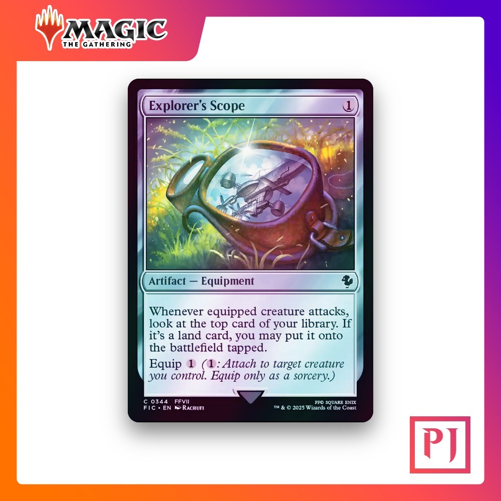 [MTG] Explorer's Scope (Surge) (#344) [FIC] [ARTIFACT] [COMMON] | Magic the Gathering