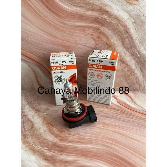 Osram H16 12V 19W 64219 ไฟตัดหมอกมาตรฐาน ไฟตัดหมอกสีเหลือง รถ
