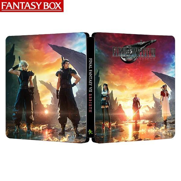 Final Fantasy VII FF7 Rebirth DayOne Edition Custom Made G2 Steelbook Case PS5/PS4/Xbox