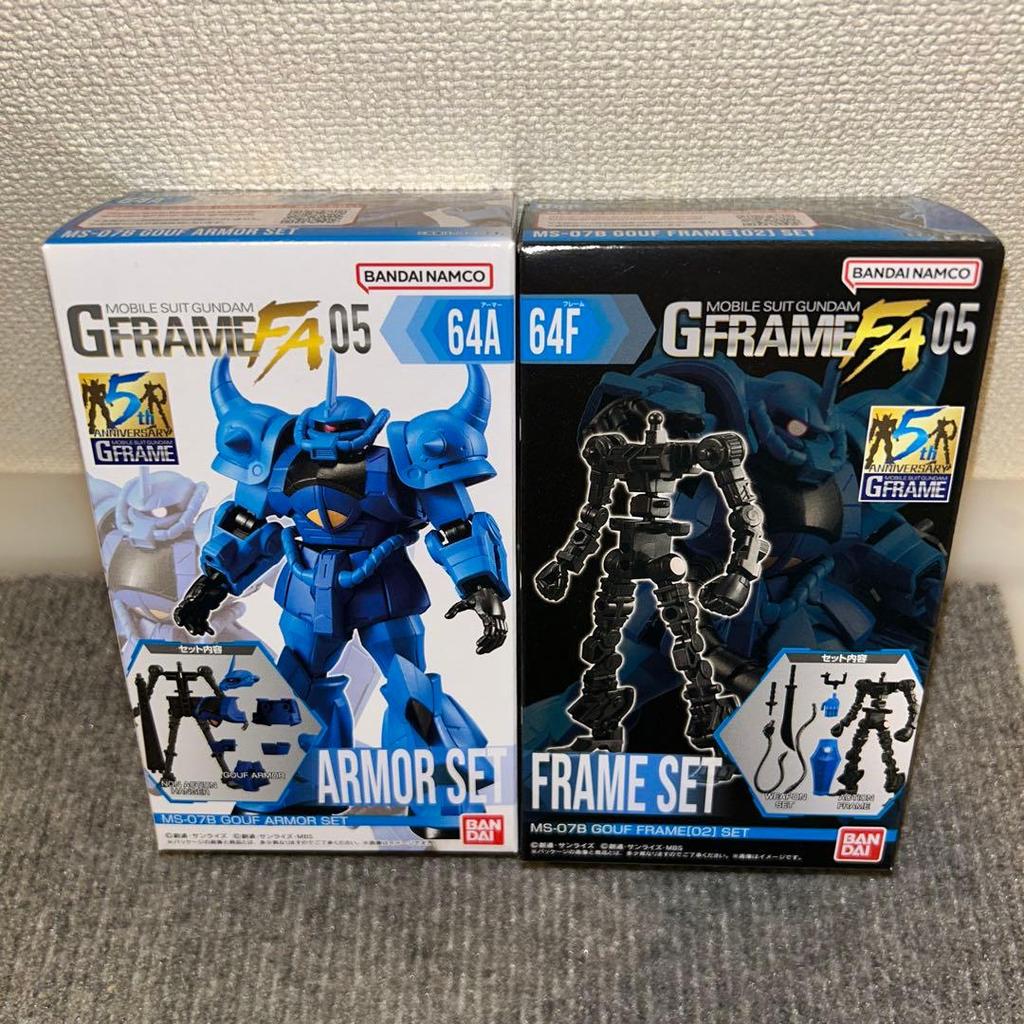 【Direct from Japan】Mobile Suit Gundam G Frame FA 05 Gouf Armor Frame Set ใหม่ล่าสุด【Japan Exclusive】
