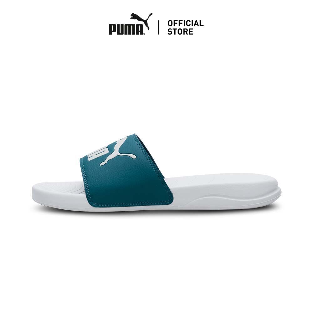 PUMA Basics รองเท้าแตะ Popcat 20 สีเขียว - 37227949