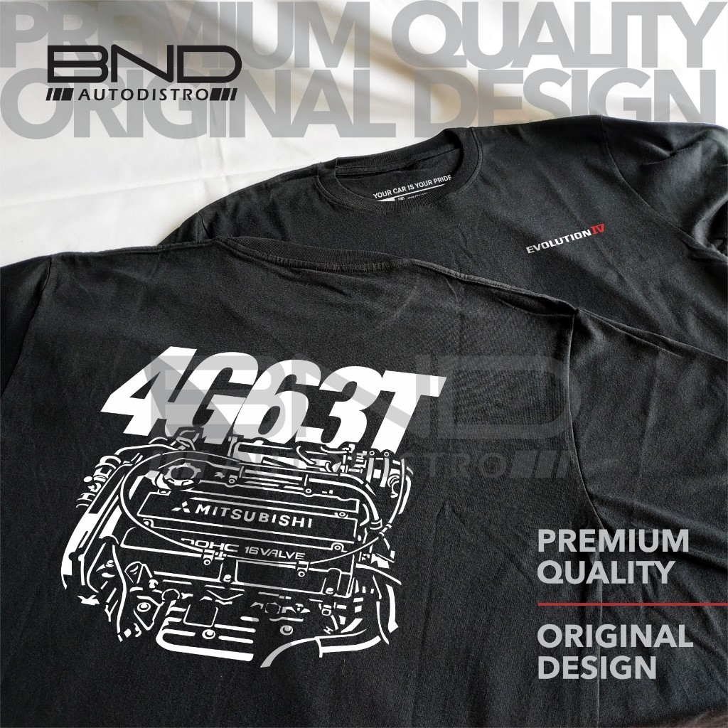 4g63t Mitsubishi Lancer Evo Iv Tshirt เสื้อไมโครไฟเบอร์