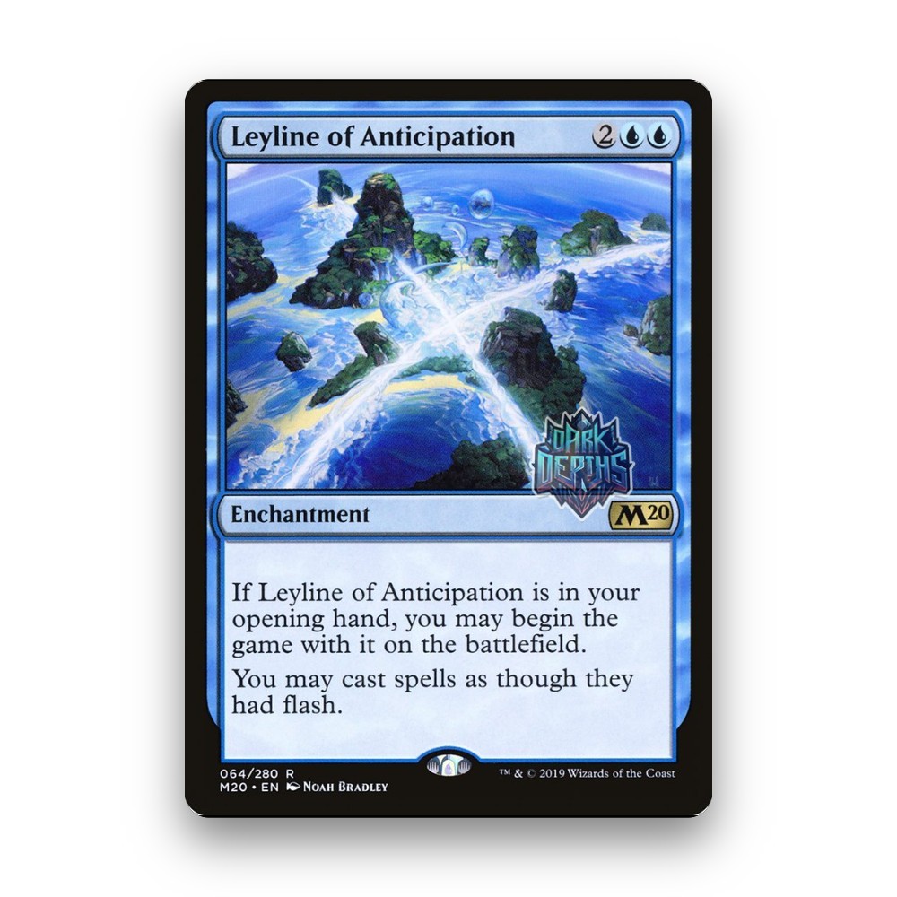 [MTG] Leyline of Anticipation (#64) [M20] [BLUE] [RARE] | Magic the Gathering