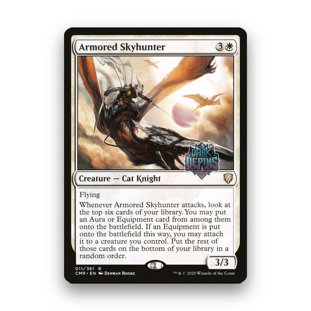 [MTG] Armored Skyhunter (#11) [CMR] [WHITE] [RARE] | Magic the Gathering