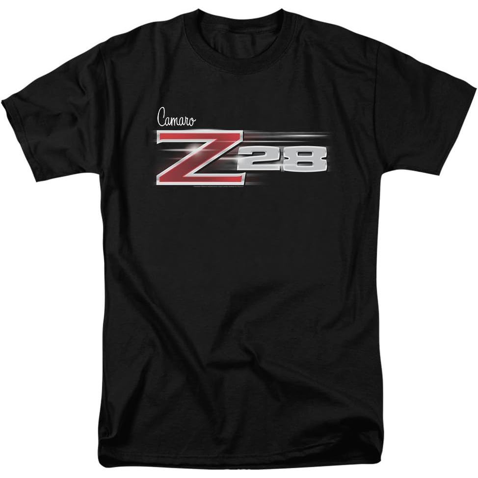 เสื้อยืดผ้าฝ้ายผู้ชาย Z-28 Camaro Chevy Vintage Car Logo T เสื้อ 4XL , 5XL , 6XL