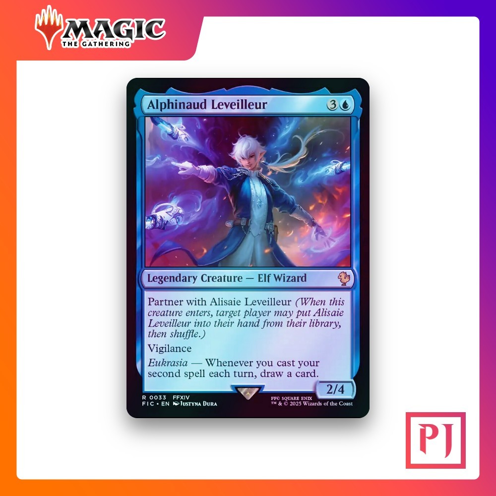 [MTG] Alphinaud Leveilleur (Surge) (#33) [FIC] [BLUE] [RARE] | Magic the Gathering